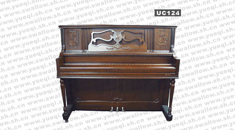 李斯特(Liszt)UC124柚木色丁脚124立式钢琴