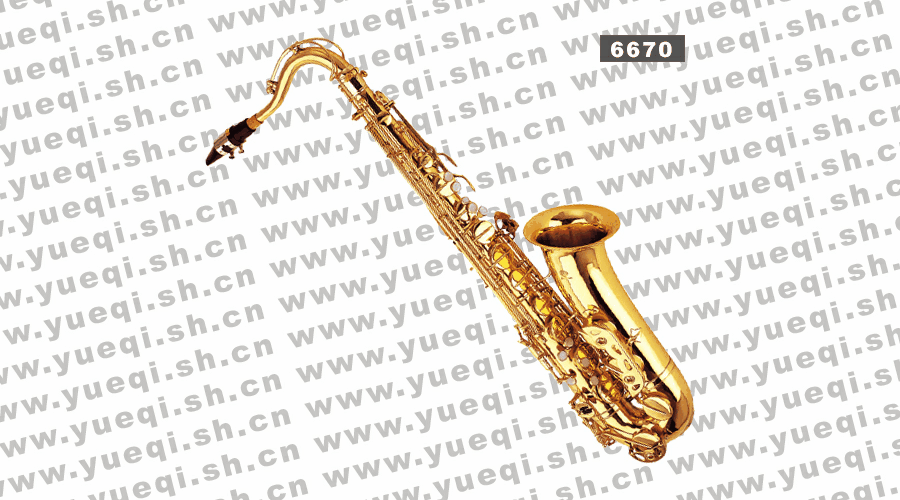 迷的(MiDi)6670-1型降B金漆萨克斯