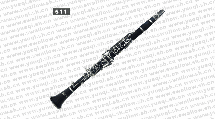 迷的(MiDi)511型胶木镀镍17孔单簧管(黑管)