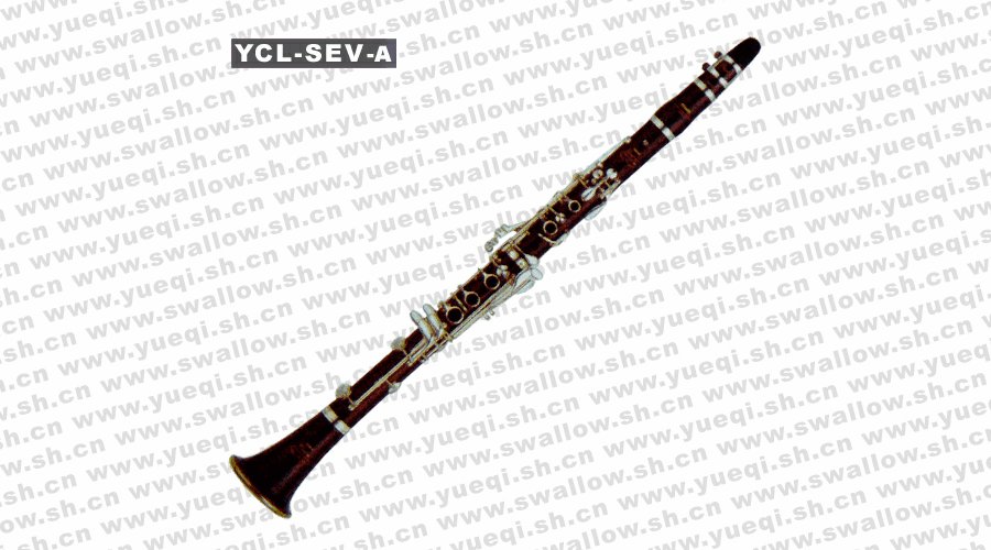雅马哈(YAMAHA)YCL-SEV-A型A调黑檀木镀银定制单簧管